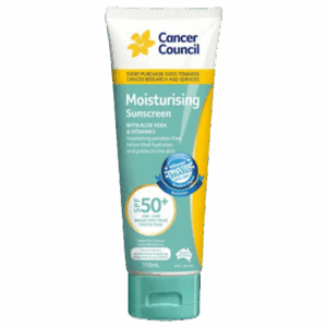 CANCER COUNCIL SPF50+ Moisturising Sunscreen Tube 110mL