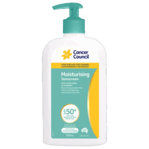 CANCER COUNCIL SPF50+ Moisturising Sunscreen Pump 500mL