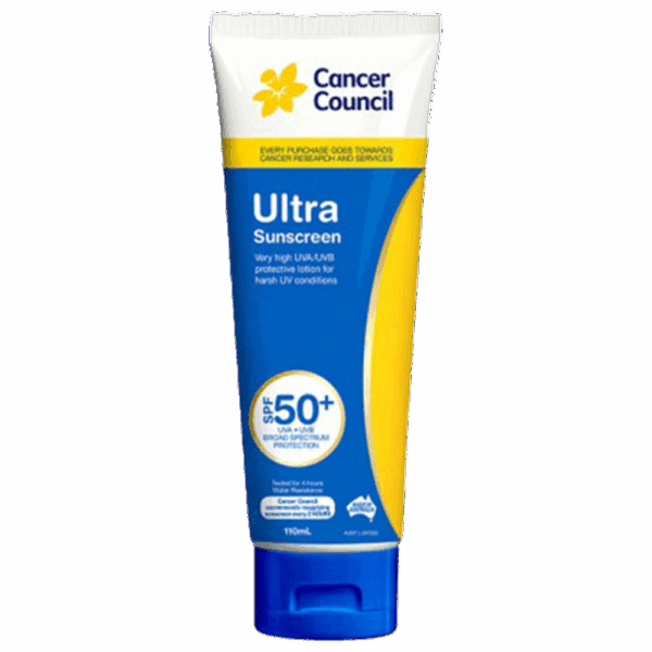 CANCER COUNCIL SPF50+ Ultra Sunscreen Tube 110mL
