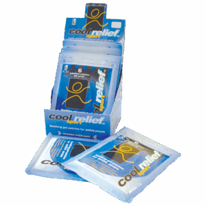 COOL RELIEF Cold Gel Patches Pouch/6