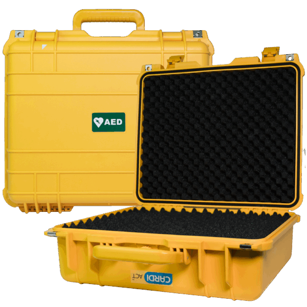 CARDIACT Large Waterproof Tough AED Case  43 x 38 x 15.4cm (Yellow) - Image 4