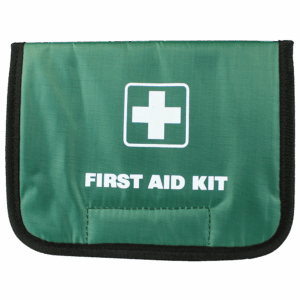 AEROBAG Green Fold-Over First Aid Bag 21.5 x 4.5 x 15.5cm
