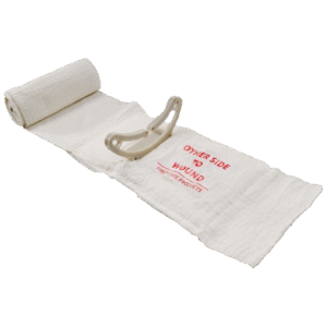 FIRSTCARE Civilian Trauma & Hemorrhage Control Bandage 10 x 17cm (White)