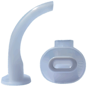 Brown Adolescent Sterile Guedel Airway Size 1 (ISO 6.5)