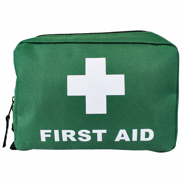 AEROBAG Small Green First Aid Bag 21 x 15 x 7.5cm