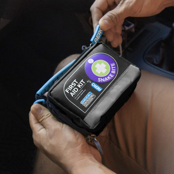 AEROKIT Snake Bite First Aid Softpack Black - Image 4