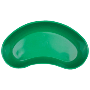 Disposable Green Plastic Kidney Dish 200mL