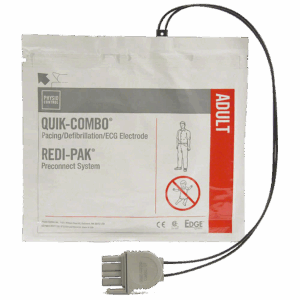 LIFEPAK Quik-Combo Redi-Pak Electrodes - Adult (for LP1000, LP12, LP15 & LP20E) 11996-000017