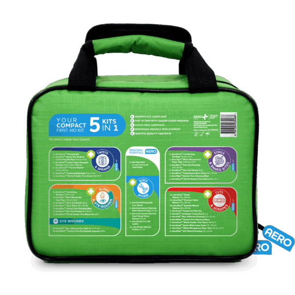 AEROKIT 3 Series Modular Mini Softpack First Aid 25 x 15 x 21.5cm - Image 4