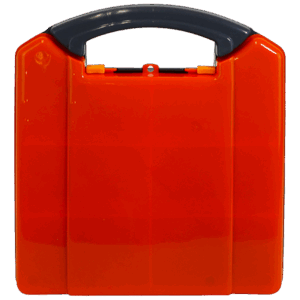 AEROCASE Small/Medium Orange and Grey  Neat Plastic Case 25.5 x 23.5 x 9cm (for AFAK3P)