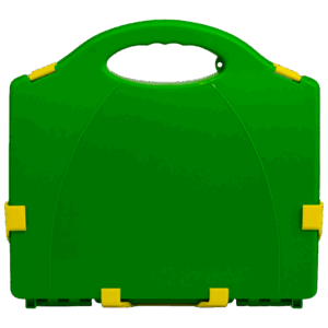 AEROCASE Medium/Large Green and Yellow Neat Plastic Case 34 x 28 x 10cm (for AFAK5P)