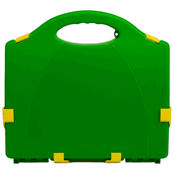 AEROCASE Medium/Large Green and Yellow Neat Plastic Case 34 x 28 x 10cm (for AFAK5P)