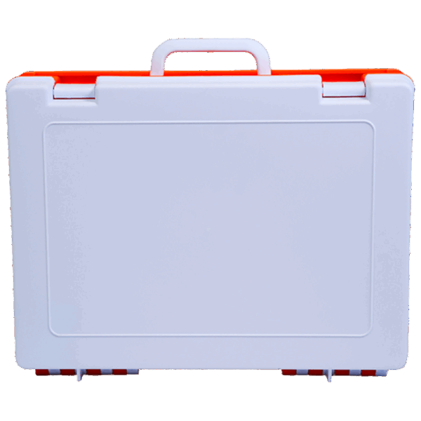 AEROCASE Medium/Large White and Orange Rugged Case 34.5 x 26.5 x 9.8cm (for AFAK5C)