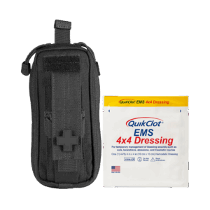 RAPIDSTOP Small Bleed Control with QUIKCLOT EMS Dressing- Tactical 8 x 18 x 6cm