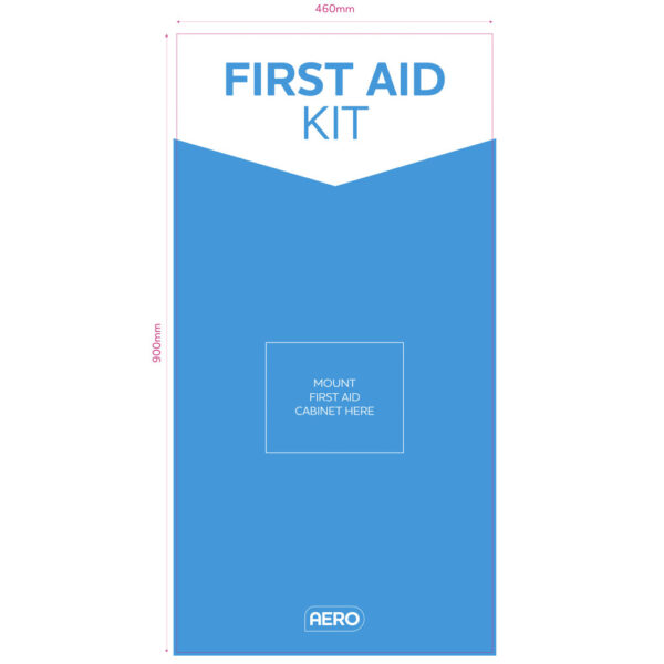 AERO First Aid Station (Poly Sign) - Image 2
