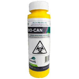 AEROHAZARD Sharps Disposal Container 125mL