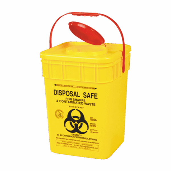 AEROHAZARD Sharps Disposal Container 17.5L