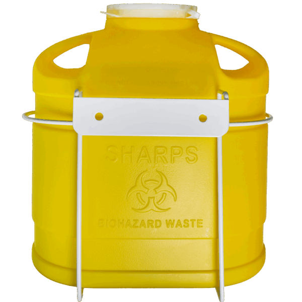AEROHAZARD Wall Bracket for 5L Sharps Disposal Container - Image 3