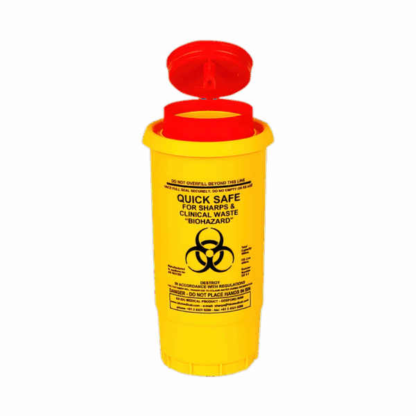 AEROHAZARD Sharps Disposal Container 500mL