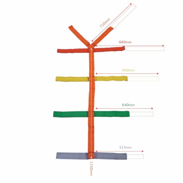 AERORESCUE T-Strap Restraint for Spine Board Immobilisation - Image 2
