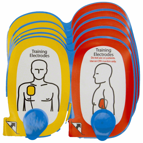 LIFEPAK CR Plus Trainer Electrodes - Adult Pack/5 (11250-000015)
