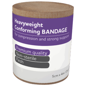 AEROFORM Heavyweight Conforming Bandage 5cm x 4M Wrap/12