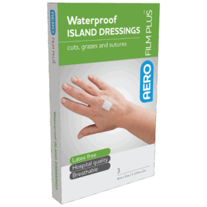 AEROFILM PLUS Waterproof Island Dressing 4 x 5cm Box/3