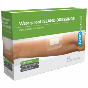AEROFILM PLUS Waterproof Island Dressing 6 x 7cm Box/20