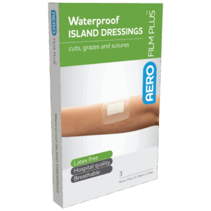 AEROFILM PLUS Waterproof Island Dressing 6 x 7cm Box/3