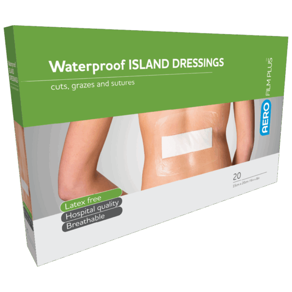 AEROFILM PLUS Waterproof Island Dressing 15 x 20cm Box/20
