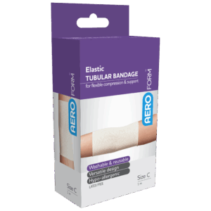 AEROFORM Size C Adult Limbs Elastic Tubular Bandage 7cm x 1M