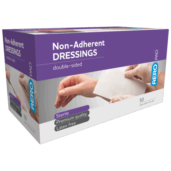 AEROPAD Non-Adherent Dressing 10 x 20cm Box/50