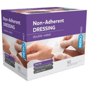 AEROPAD Non-Adherent Dressing 5 x 5cm Box/50