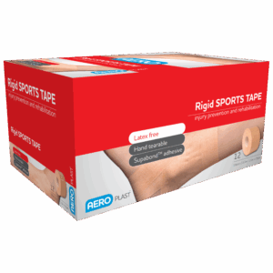 AEROPLAST Rigid Sports Tape 3.8cm x 13.7M Box/12