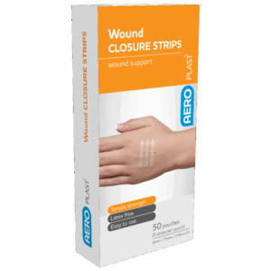 AEROPLAST Wound Closure Strips 6 x 75mm 3 strips/card Box/50