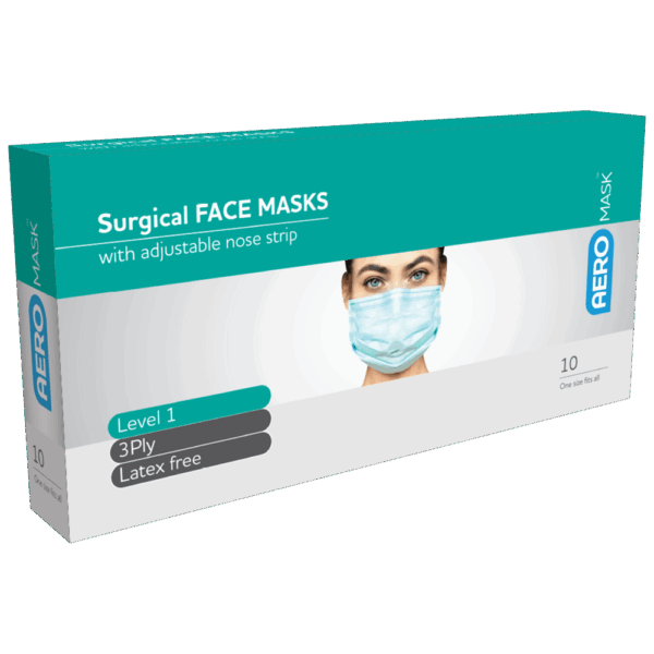 AEROMASK Level 2 Surgical Mask Box/10