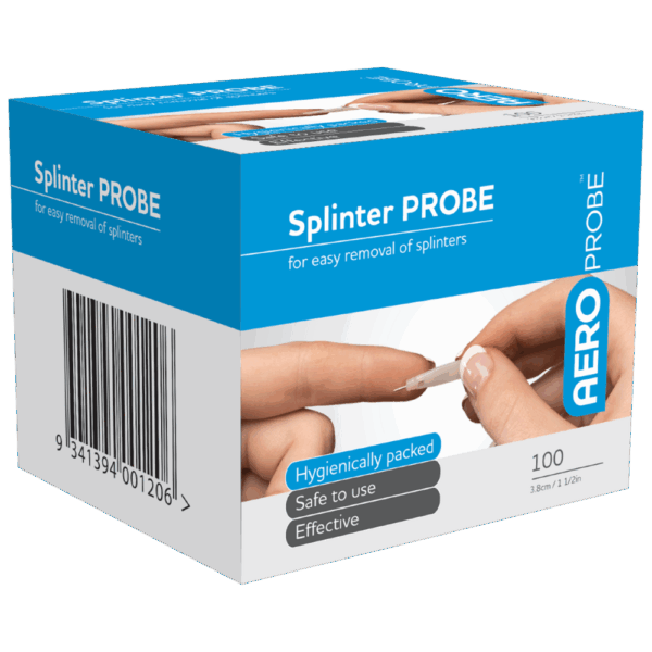 AEROPROBE Splinter Probes 3.7cm Box/100