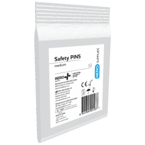 AEROSUPPLIES Medium Safety Pins Bag/12