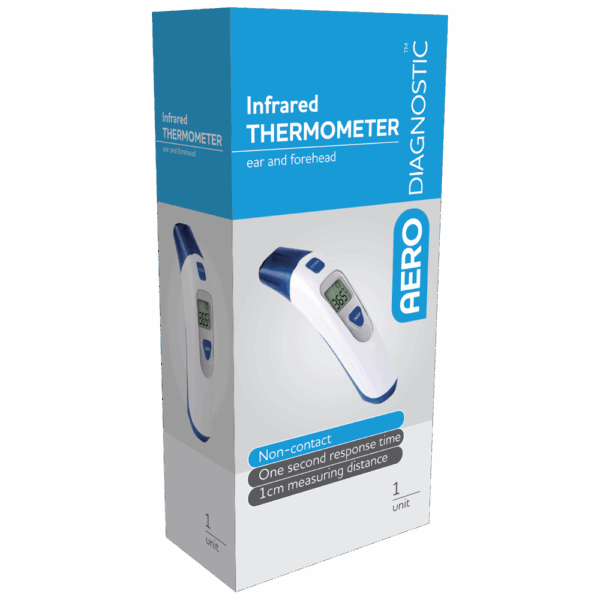 AERODIAGNOSTIC Personal Infrared Ear and Forehead Thermometer