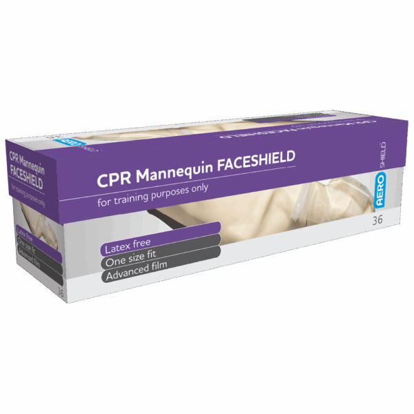 AEROSHIELD CPR Manikin Face Shield Roll/36