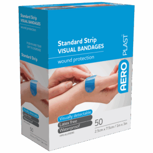AEROPLAST Premium Visual Strip 7.5 x 2.5cm Box/50