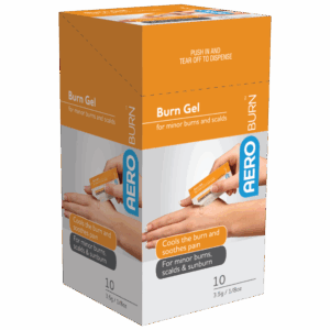 AEROBURN Burn Gel Sachet 3.5g Box/10