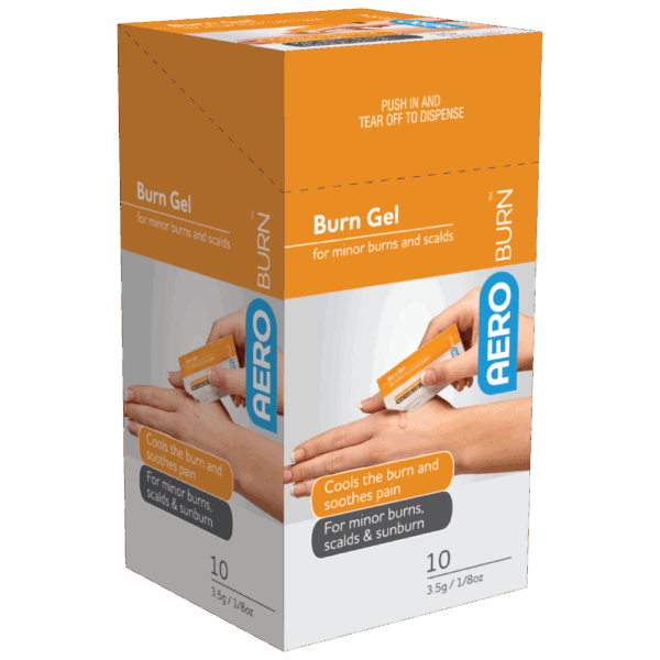 AEROBURN Burn Gel Sachet 3.5g Box/10