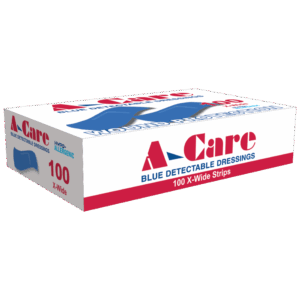 A-CARE Detectable Standard Strips 7.5 x 2.5cm Box/100